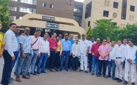 युक्तियुक्तकरण रद्द करने शिक्षक संगठनों ने खोला मोर्चा, मंत्रालय में सौंपा ज्ञापन