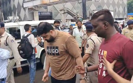 मेकाहारा अस्पताल में बाउंसरों की गुंडागर्दी, पत्रकारों के साथ की मारपीट, पुलिस ने निकाला आरोपियों का जुलूस