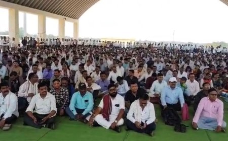 मंत्रालय घेरने निकले शिक्षक: युक्तियुक्तकरण रद्द करने और पुराना सेटअप बहाल करने की मांग