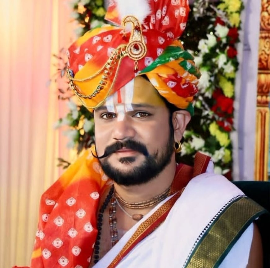 युवा नशा पान  से दूर रहे नशे  की गिरफ्त में शिकार युवा को शादी करने का भी अधिकार नहीं -कथा वाचक युवराज पांडे जी