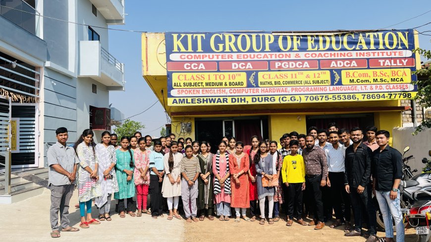 सीजी बोर्ड परीक्षा में  केआईटी ग्रुप आँफ एजुकेशन का उत्कृष्ट परिणाम संस्था के प्रति बच्चों व पालकों का बढा  विश्वास