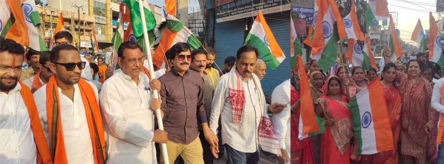 रायपुर में ‘ऑपरेशन सिन्दूर’ की सफलता पर भारत शौर्य तिरंगा यात्रा, उमड़ा जनसैलाब