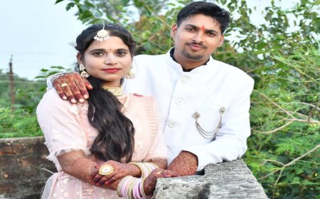 लापता नवविवाहित जोड़ा, पुलिस ने सकुशल परिजनों को सौंपा