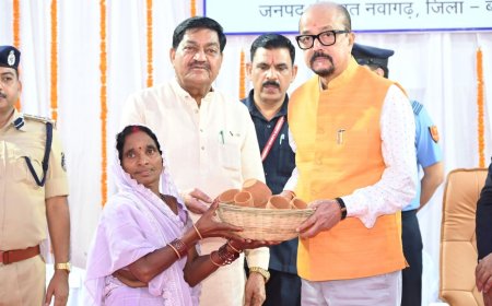 गोद लिए ग्राम टेमरी में राज्यपाल रमेन डेका का प्रेरक प्रवास - जनसंवाद, विकास और जनभागीदारी की मिसाल