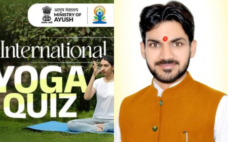 प्रहलाद नगरी जन कल्याण समिति अध्यक्ष शिवम द्विवेदी ने कहा “सनातन संस्कृति की पहचान है योग”