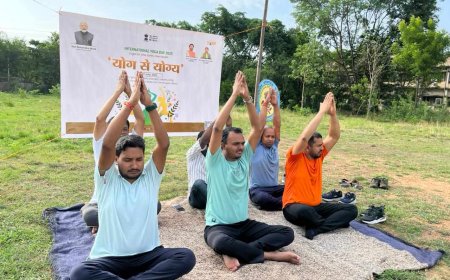 भारतीय भूवैज्ञानिक सर्वेक्षण, राज्य इकाई रायपुर  ने एक पृथ्वी, एक स्वास्थ्य के लिए योग के वैश्विक थीम के साथ 11वें अंतर्राष्ट्रीय योग दिवस समारोह में सक्रियतापूर्वक लिया हिस्सा