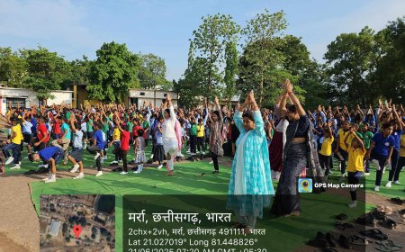 अंतर्राष्ट्रीय योग दिवस के उपलक्ष पर पांच दिवसीय निशुल्क योग प्रशिक्षण शिविर