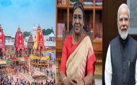 जीवन में सुख, समृद्धि और सौभाग्य...', जगन्नाथ रथ यात्रा के शुरू होने पर राष्ट्रपति मुर्मू और प्रधानमंत्री मोदी ने दी शुभकामनाएं