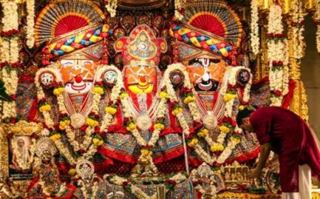 जगन्नाथ रथ यात्रा में उमड़ा भक्तों का सैलाब