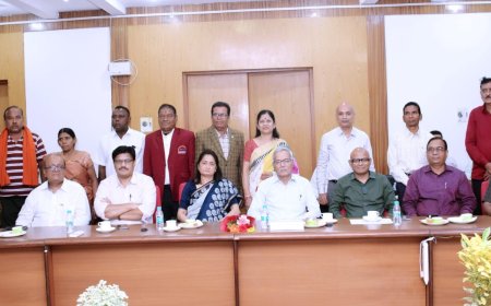 पॉवर ट्रांसमिशन कंपनी से अधीक्षण अभियंता सहित 9 कर्मियों की विदाई