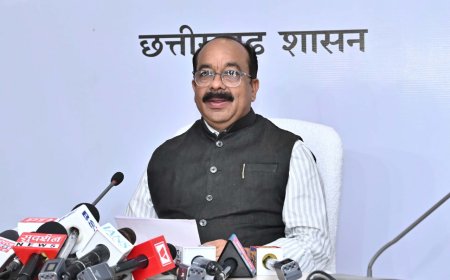 उप मुख्यमंत्री श्री अरुण साव ने कैबिनेट की बैठक में लिए गए निर्णयों की जानकारी दी