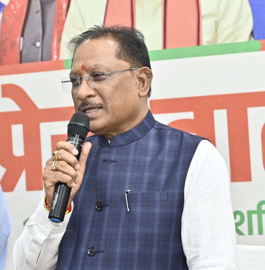 मार्च 2026 तक नक्सलवाद जड़ से होगा खत्म : मुख्यमंत्री  साय
