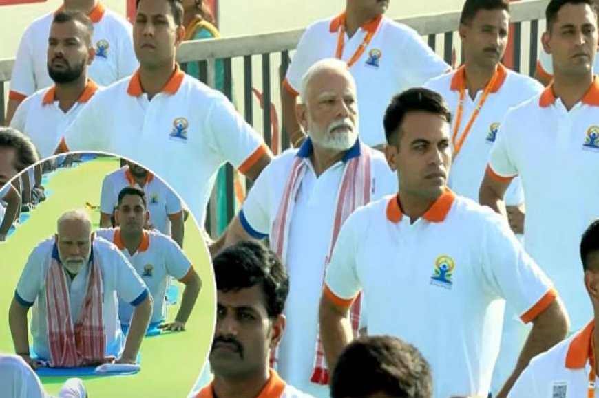 प्रधानमंत्री ने विशाखपत्तनम में 3 लाख लोगों संग किया योग