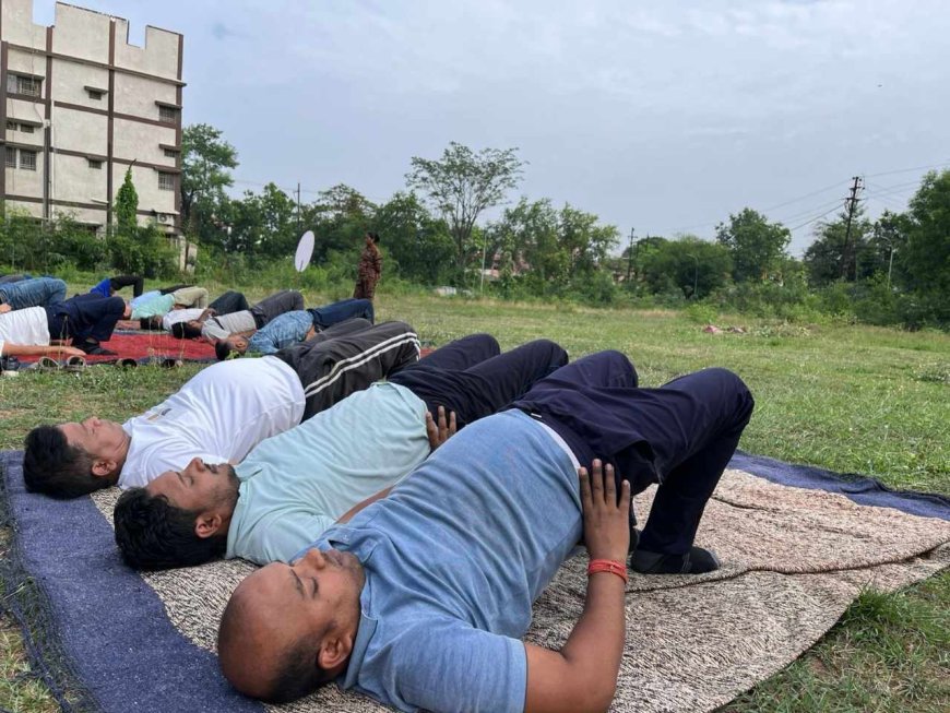 भारतीय भूवैज्ञानिक सर्वेक्षण, राज्य इकाई रायपुर  ने एक पृथ्वी, एक स्वास्थ्य के लिए योग के वैश्विक थीम के साथ 11वें अंतर्राष्ट्रीय योग दिवस समारोह में सक्रियतापूर्वक लिया हिस्सा