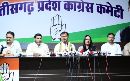 रायपुर में 7 जुलाई को कांग्रेस की 'किसान, जवान, संविधान' सभा