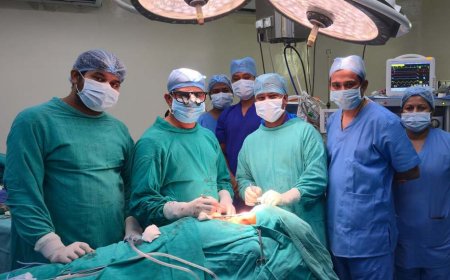 राज्य में पहली बार गले के नस की दुर्लभ सर्जरी, बुजुर्ग को मिली नई जिंदगी