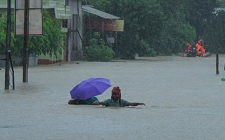 त्रिपुरा में बाढ़ से भारी तबाही, 100 से ज्यादा परिवार हुए बेघर