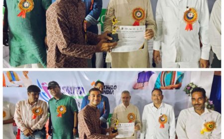 अस्मिता खेलो इंडिया योगासना सीटी लीग कांकेर कार्यक्रम का भव्य आयोजन