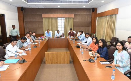 छत्तीसगढ़ में भू-अभिलेख डिजिटलीकरण को नई रफ्तार, केंद्रीय सचिव ने दिए निर्देश