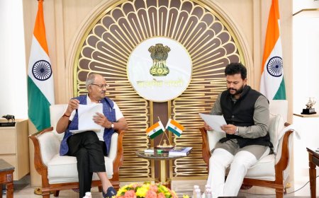 रायपुर को अंतरराष्ट्रीय एयरपोर्ट बनाने की मांग तेज, केंद्रीय मंत्री से मिले सांसद बृजमोहन