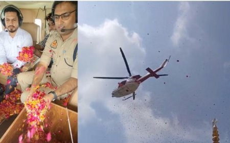 सावन माह के तीसरे मंगलवार को आस्था का सैलाब , पुष्पवर्षा से एक अद्भुत और अलौकिक दृश्य