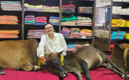 गाय को आत्मनिर्भर व धरती को ज़हरमुक्त बनाने का संकल्प: ‘पदम डाकलिया’ की प्रेरणादायक यात्रा