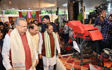 मुख्यमंत्री निवास में हरेली उत्सव: दिखी परंपरा और प्रगति की अनूठी झलक