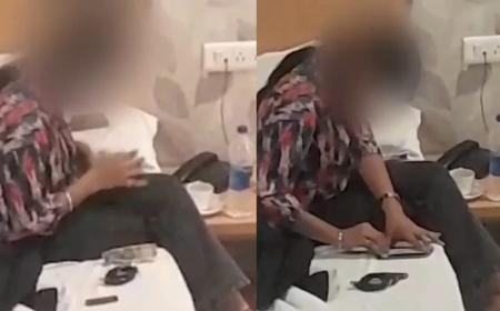 युवती के ड्रग्स लेने का वीडियो आया  सामने,  राजनीतिक पार्टियों के बीच बयानबाजी