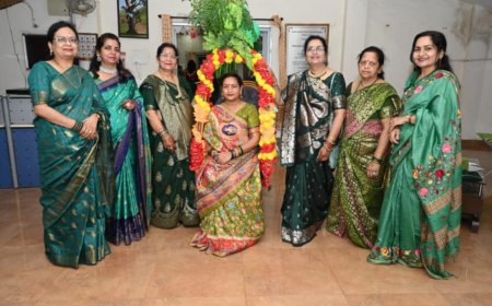 "सावन के रंग में रंगी जय हरितिमा क्लब की महिलाएं!