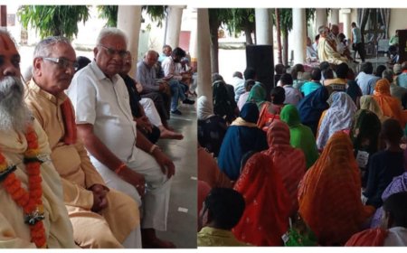 शिवरीनारायण मठ में श्रद्धा उल्लास से मनाई गई तुलसीदास जयंती