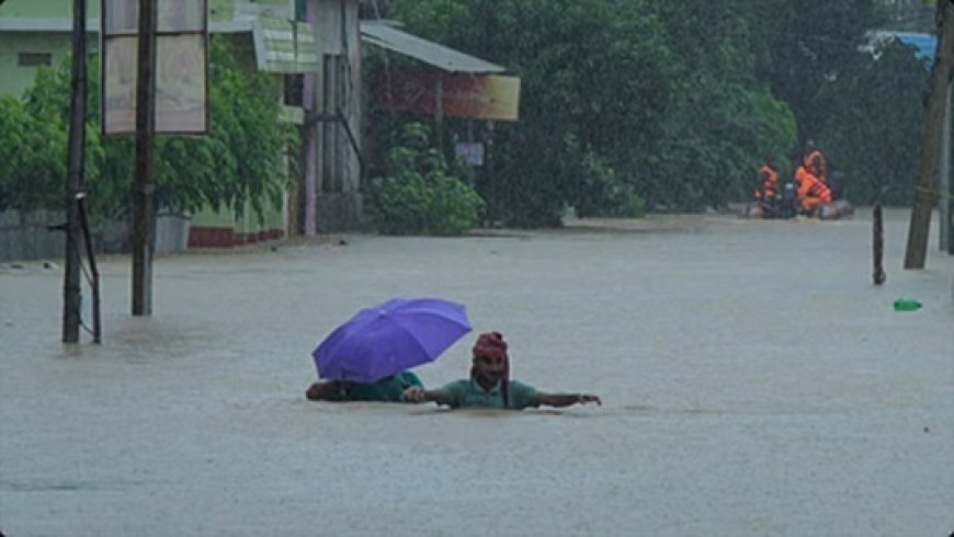 त्रिपुरा में बाढ़ से भारी तबाही, 100 से ज्यादा परिवार हुए बेघर