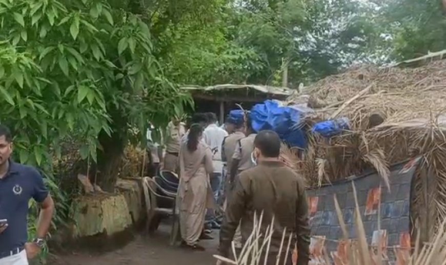 अभनपुर में डबल मर्डर से सनसनी, जांच में जुटी पुलिस