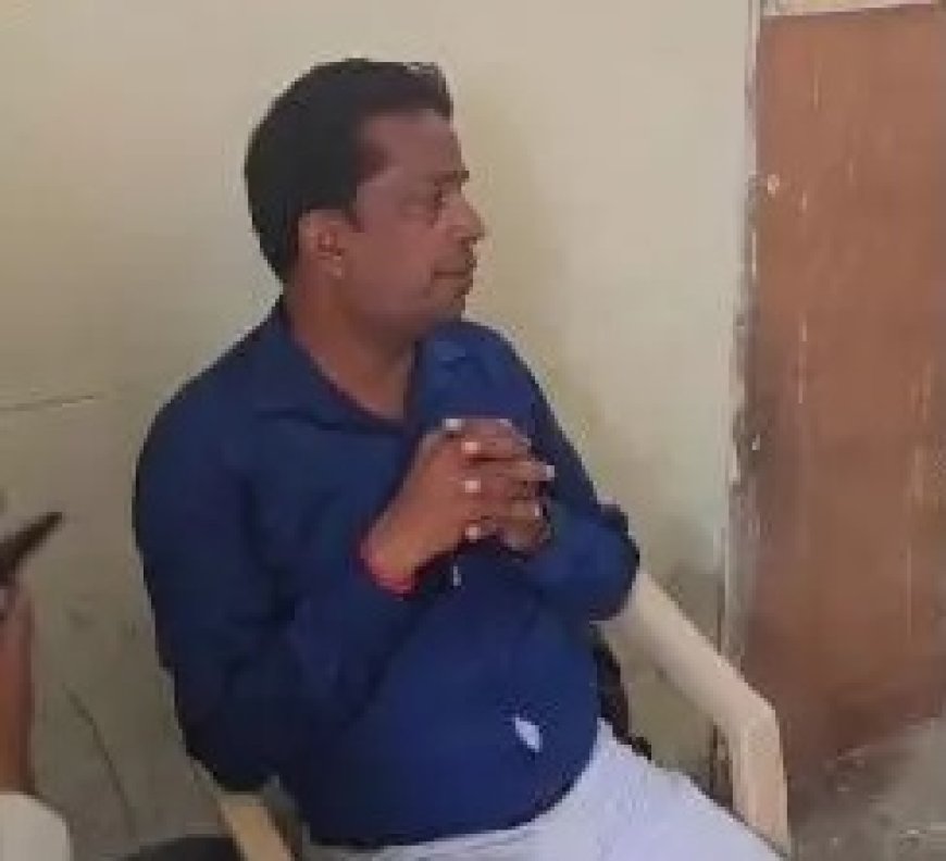 रिश्वतखोर पटवारी रंगे हाथों गिरफ्तार