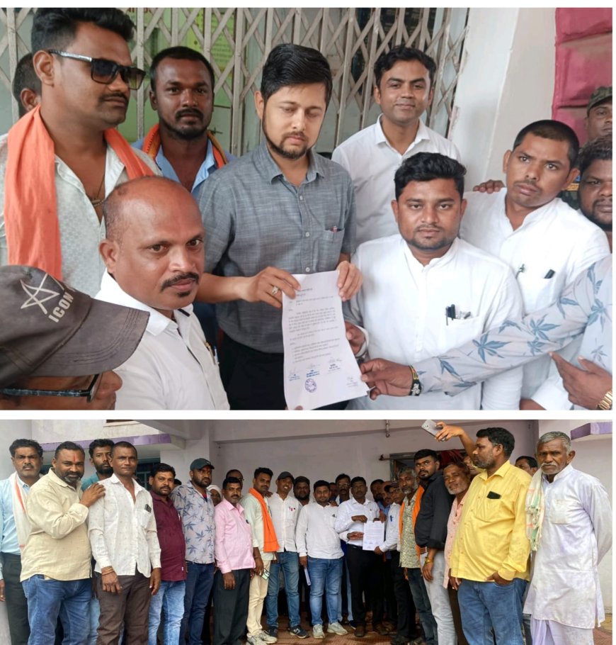 अमलेश्वर में शराब भट्ठी खुलने की भनक लगते ही भाजपा व काँग्रेस दोनों दल के जनप्रतिनिधि  विरोध में हुये लामबंध ,कलेक्टर को सौंपे ज्ञापन