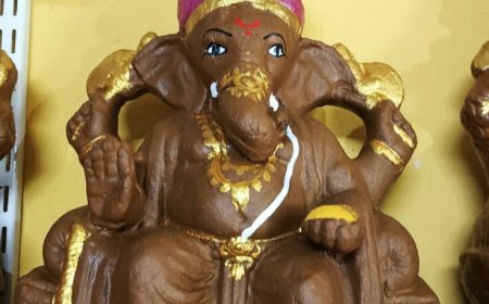 पर्यावरण संरक्षण को बढावा देने के लिये मिट्टी से ही बने छोटी प्रतिमा ही स्थापित करें , छ.ग.पर्यावरण मित्र समिति की लोगो से अपील