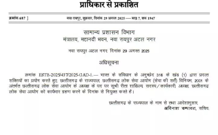 छग लोकसेवा आयोग की अध्यक्ष बनीं रीता शांडिल्य