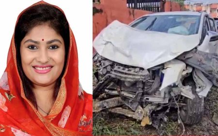 सड़क हादसे में घायल हुईं भाजपा विधायक दीप्ति माहेश्वरी, गनमैन-ड्राइवर भी गंभीर