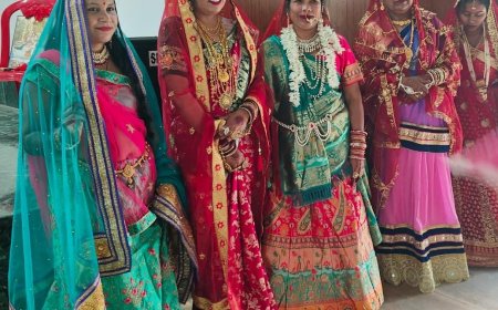 तीज मिलन सह पोषण बाल मेला और बेटी बचाओ बेटी पढ़ाओ कार्यक्रम