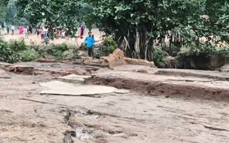 डैम टूटा: दो घर बहे, 4 लोगों की मौत, 3 लापता