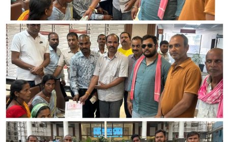 छत्तीसगढ़िया क्रान्ति सेना अपन तेवर में फेक्ट्री के अधिकारी मन ले मुवावजा दिलवइस