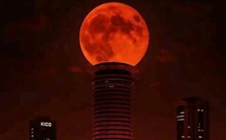 82 मिनट तक देश भर में दिखा पूर्ण चंद्रग्रहण का नजारा