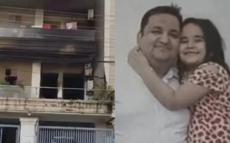 फर्स्ट फ्लोर पर AC फटा, सेकंड फ्लोर पर धुआं भरने से पति-पत्नी-बेटी और कुत्ते की मौत, बेटे ने कूदकर बचाई जान