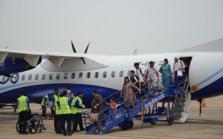 छत्तीसगढ़ रजत महोत्सव 2025 ,बस्तर एयरपोर्ट से अब तक तीन लाख यात्रियों ने भरी उड़ान