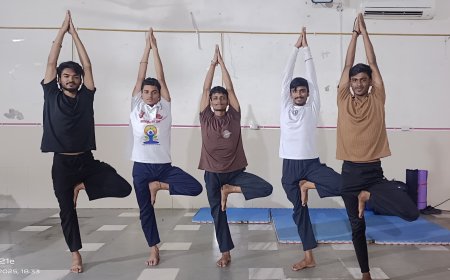 राष्ट्रीय योगासन स्पोर्ट्स चैंपियनशिप 2025 आयोजन की तैयारियां जोरो पर