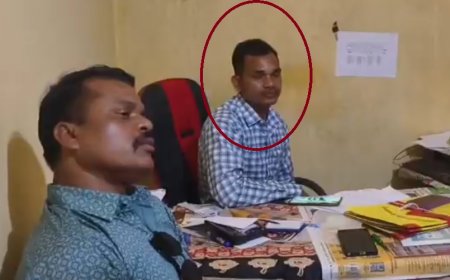 जमीन बंटवारे के नाम पर रिश्वत लेते पटवारी रंगेहाथ गिरफ्तार