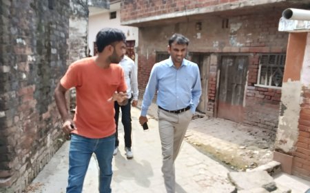 तहसीलदार संडीला द्वारा औचक निरीक्षण/जांच, जल्द ही समस्या का समाधान