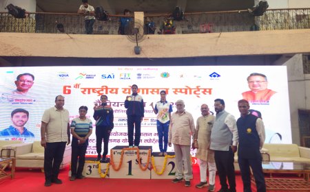 राष्ट्रीय योगासन प्रतियोगिता का तृतीय दिवस उत्साहपूर्ण रहा