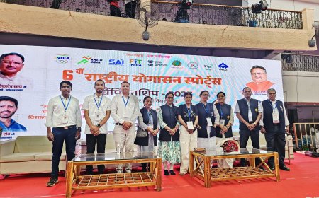 राष्ट्रीय योगासन प्रतियोगिता, प्रतिभागियों ने उत्कृष्ट योगाभ्यास प्रस्तुत कर सभी को मंत्रमुग्ध कर दिया