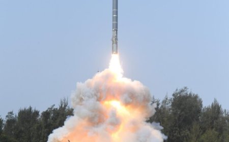 बंगाल की खाड़ी में एक और बड़े मिसाइल परीक्षण की तैयारी