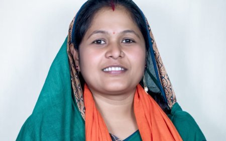 हर्षा लोकमणि चंद्राकार को जिला भा ज पा के उपाध्यक्ष बनाए जाने पर अमलेश्वर मंडल में हर्ष का माहौल